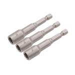 SET 3pz INSERTI A BUSSOLA MAGNETICI ATTACCO 1/4'' 13mm EX 77846 (1/4'' - 13mm)
