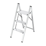 SGABELLO IN ALLUMINIO ALUSTAR 3 gradini